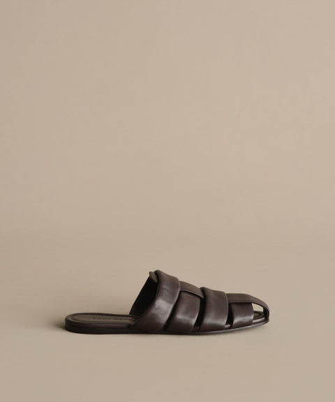 Leather Camilla Mule