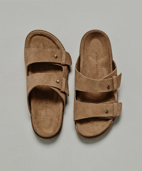 Suede Hutton Slide Sandal